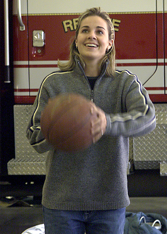 Becky Hammon, head coach, Las Vegas Aces